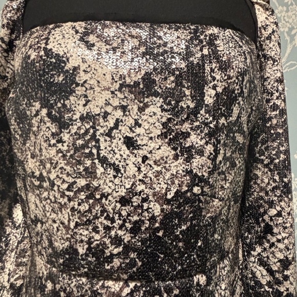 Brand: Rachel Zoe
Rachel Zoe Womens Chiara Sequined Snake Print Cocktail Dress - Picture 7 of 8